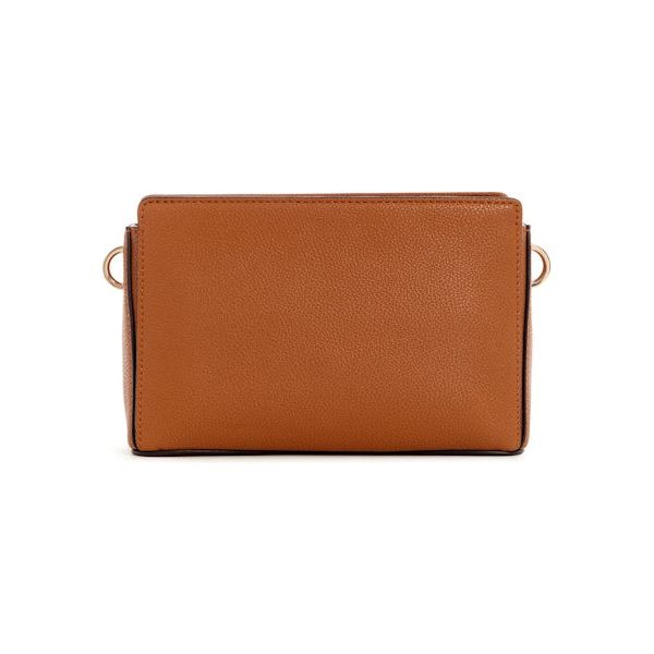 Guess - Meridian Crossbody Bag in Cognac