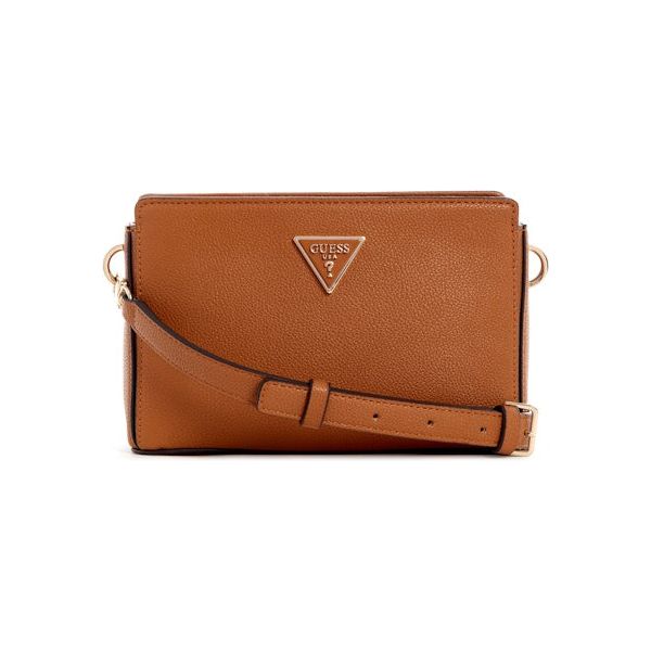 Guess - Meridian Crossbody Bag in Cognac