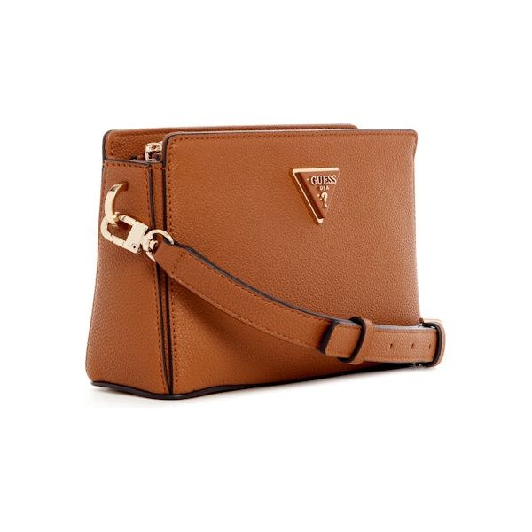 Guess - Meridian Crossbody Bag in Cognac