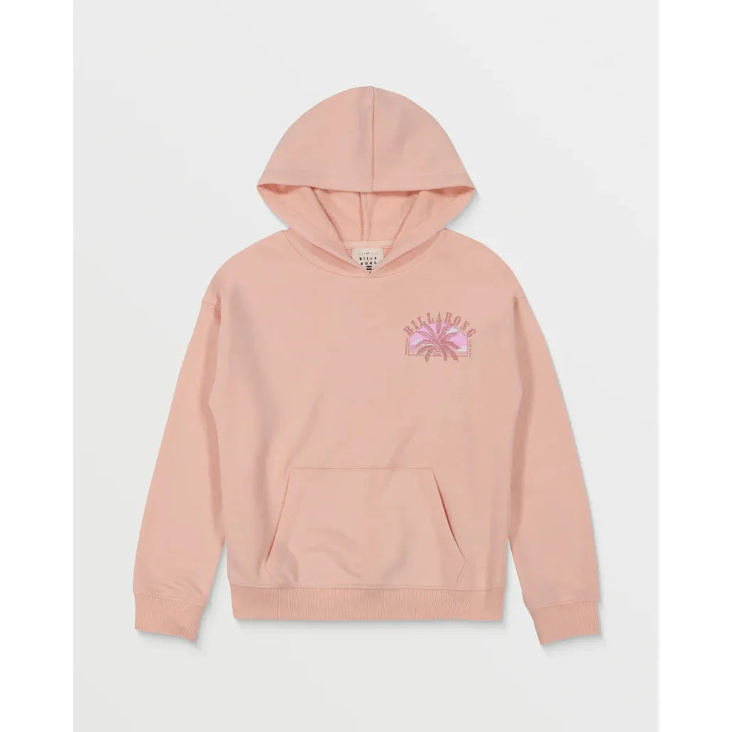 Billabong - Girls Feelin Free Sweatshirt in Soft Peach