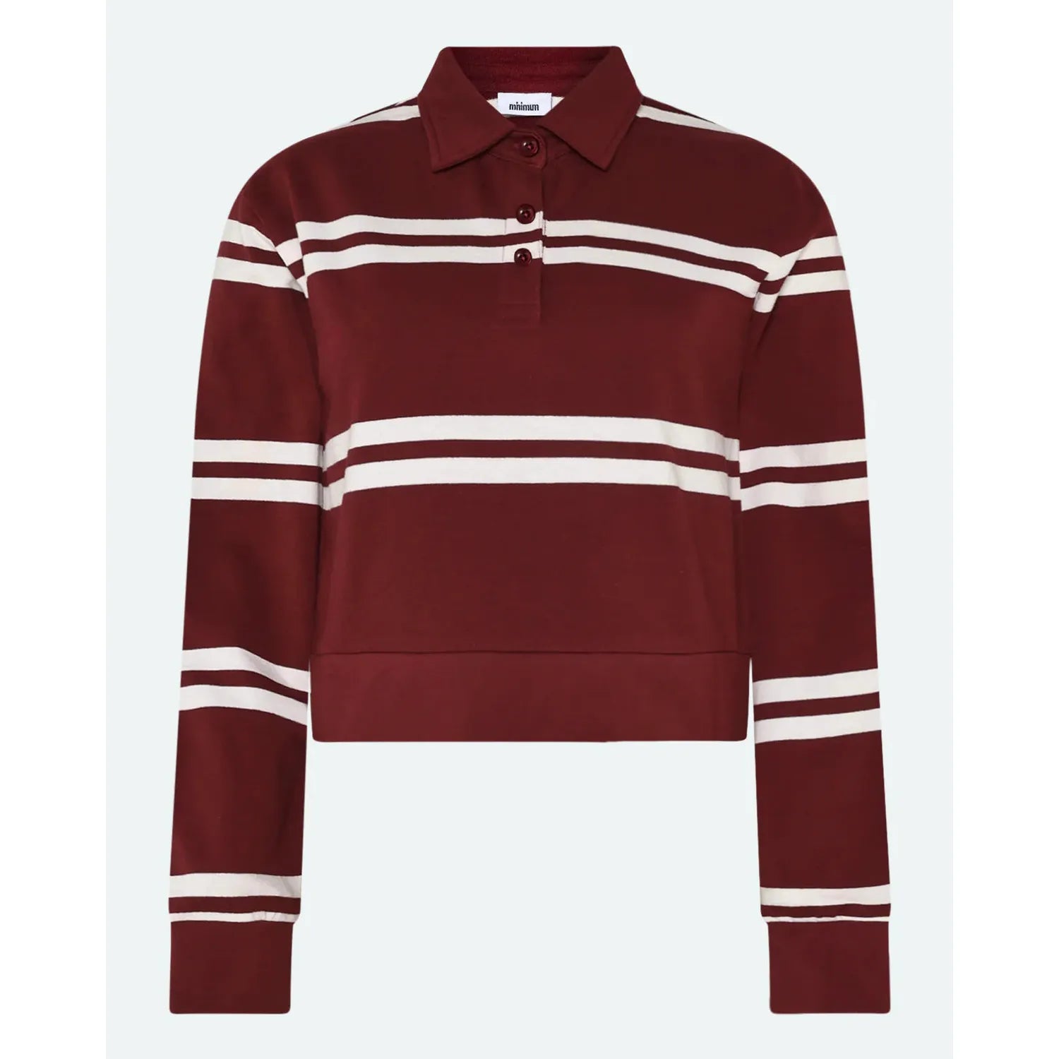 Minimum - Bianca Polo in Merlot