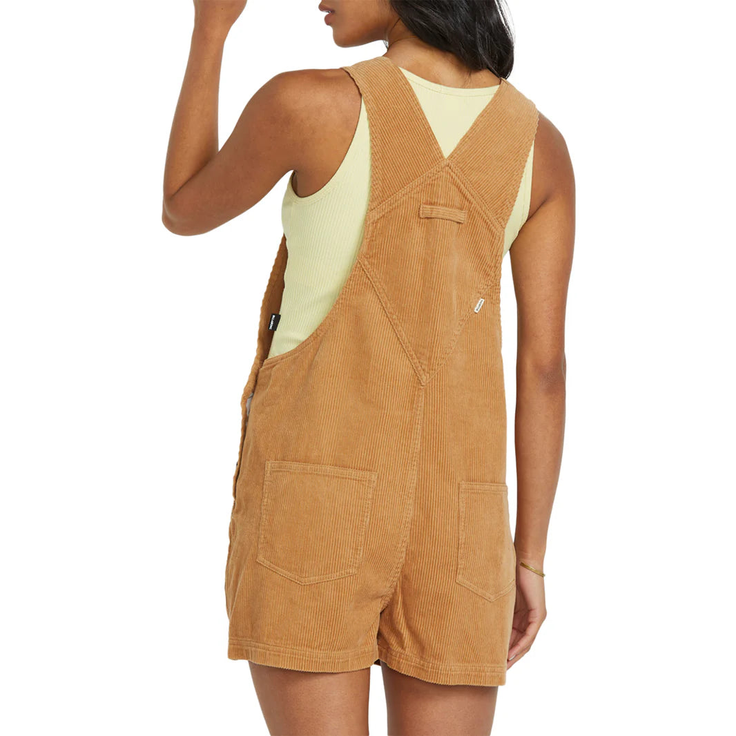 Billabong - Sand Canyon Corduroy Overall Shorts