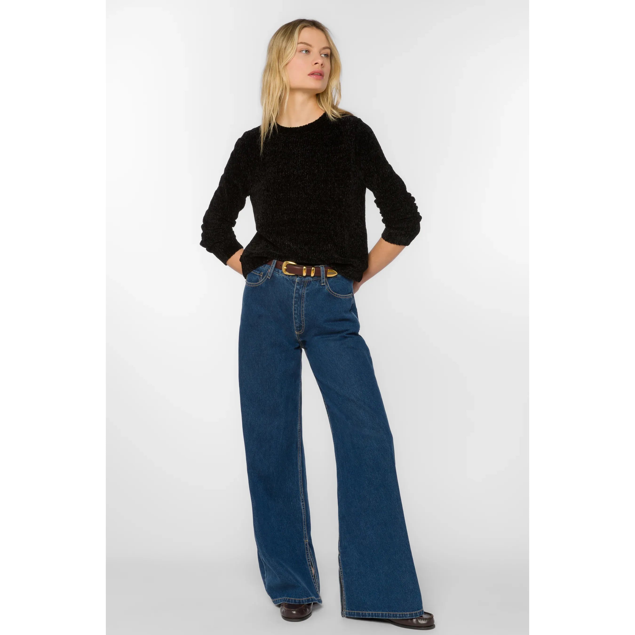 Velvet Heart - Corina Sweater in Black