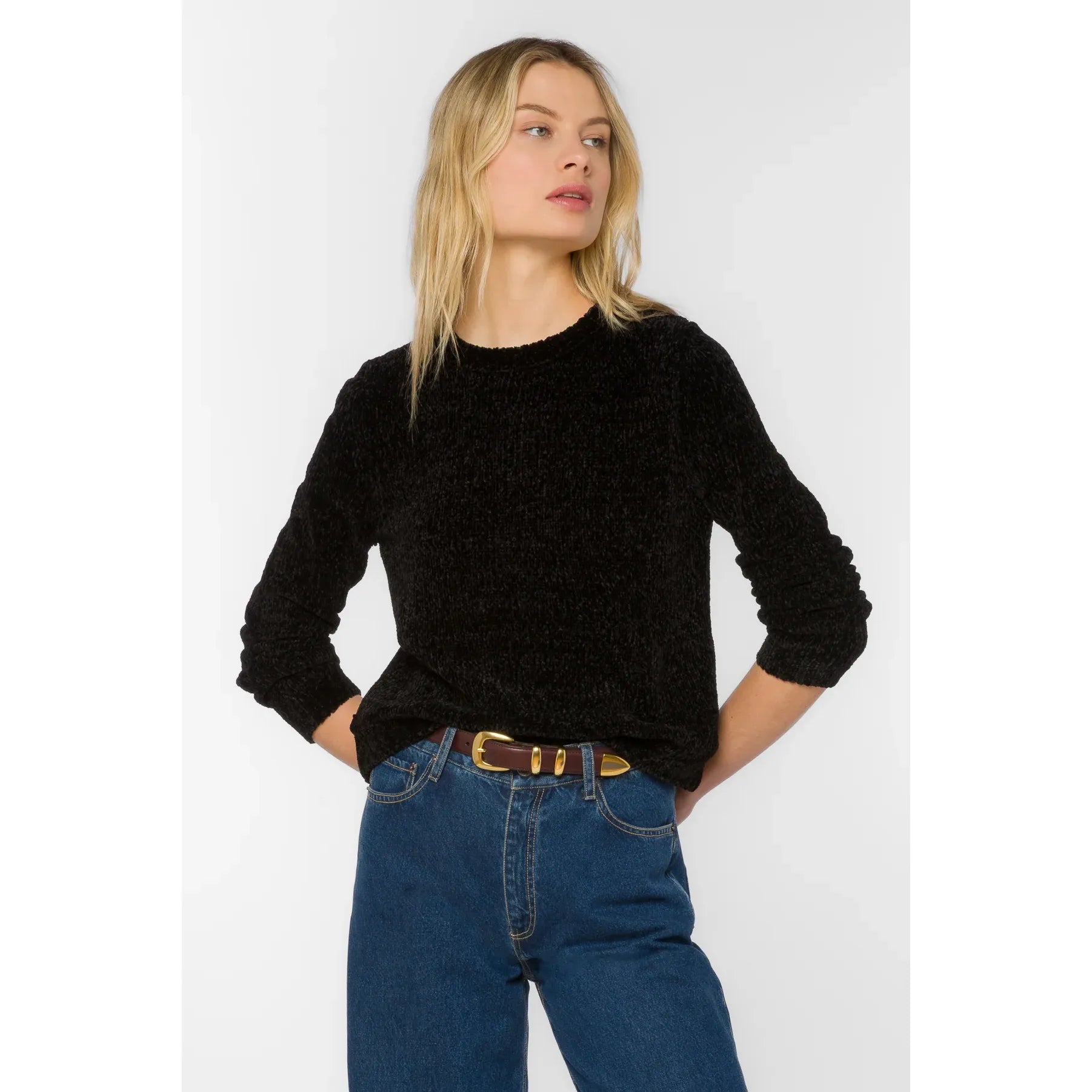 Velvet Heart - Corina Sweater in Black