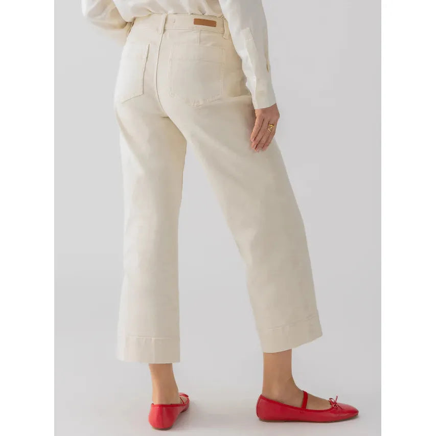 Sanctuary - Marine Denim Crop Pant in French Vanilla