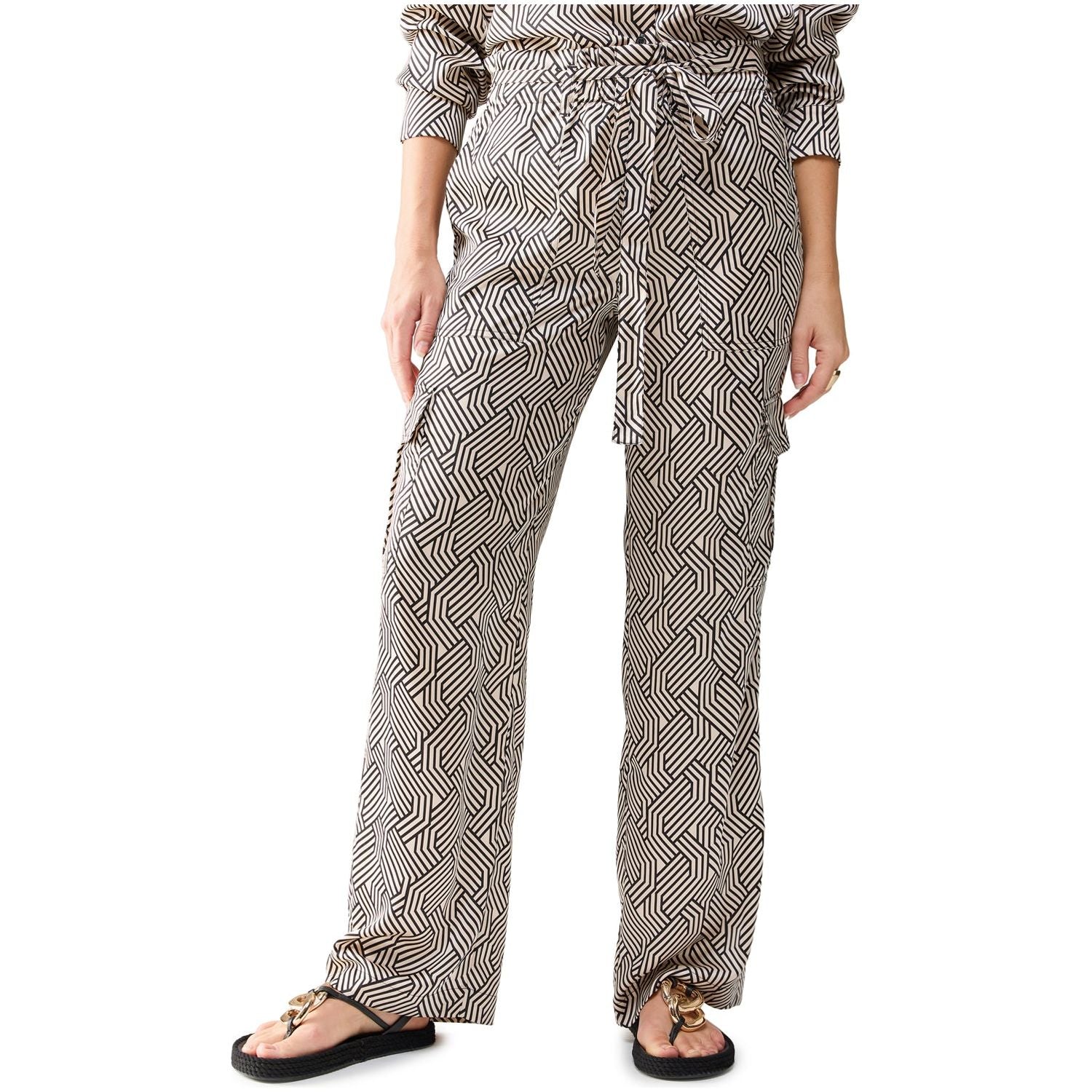 Sanctuary - All Tied Up Cargo Pant in Maze
