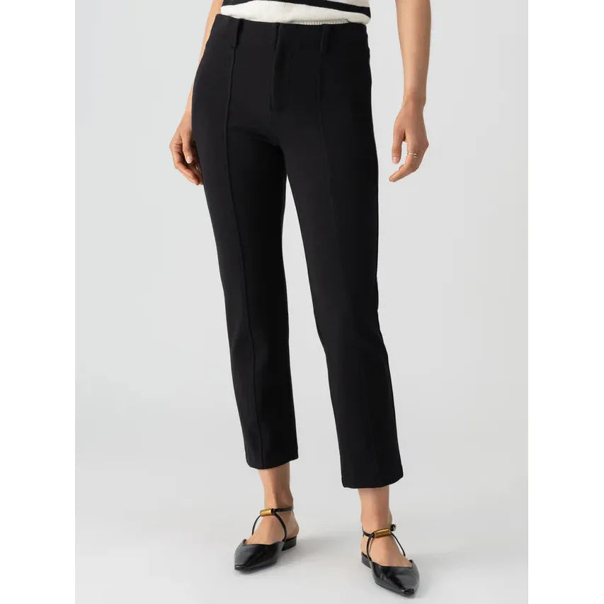 Sanctuary - Straight Leg Pant in Black