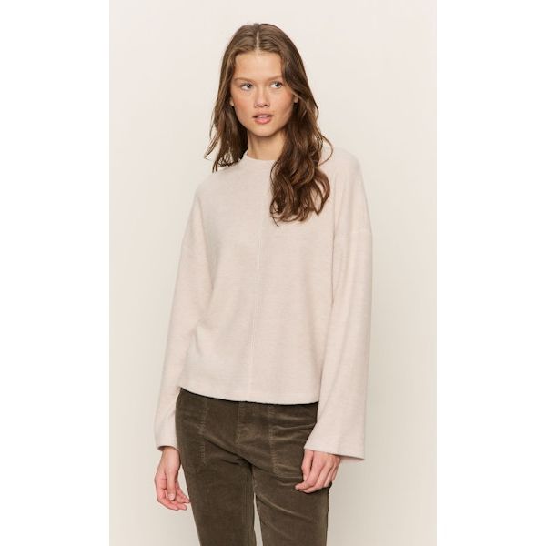 Sanctuary - Into The Woods Cozy Top in Heather Pearl