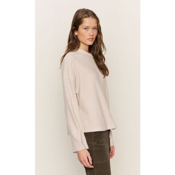 Sanctuary - Into The Woods Cozy Top in Heather Pearl