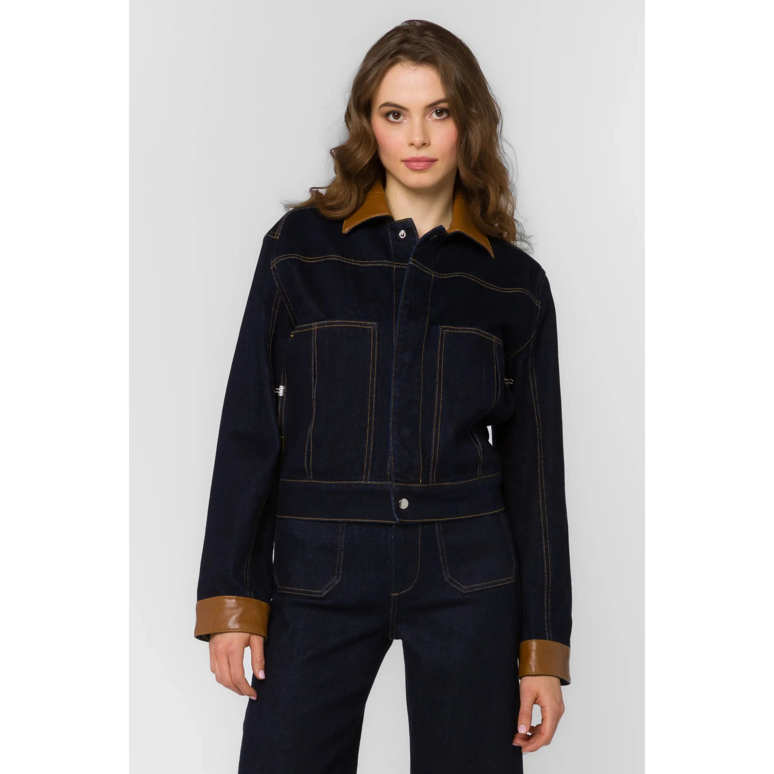 Velvet Heart - Delphia Indigo Jacket in Pacific Indigo