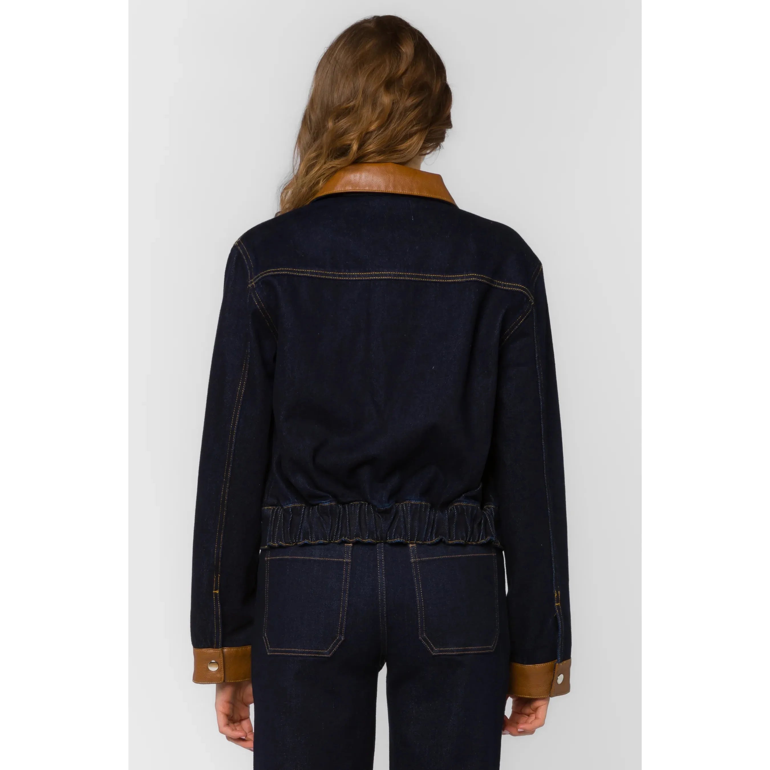 Velvet Heart - Delphia Indigo Jacket in Pacific Indigo
