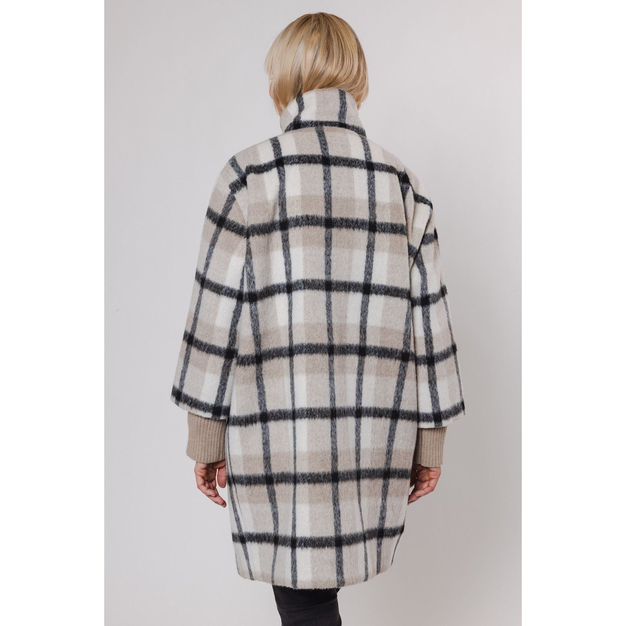 Rino & Pelle - Deva Coat in Sand Check