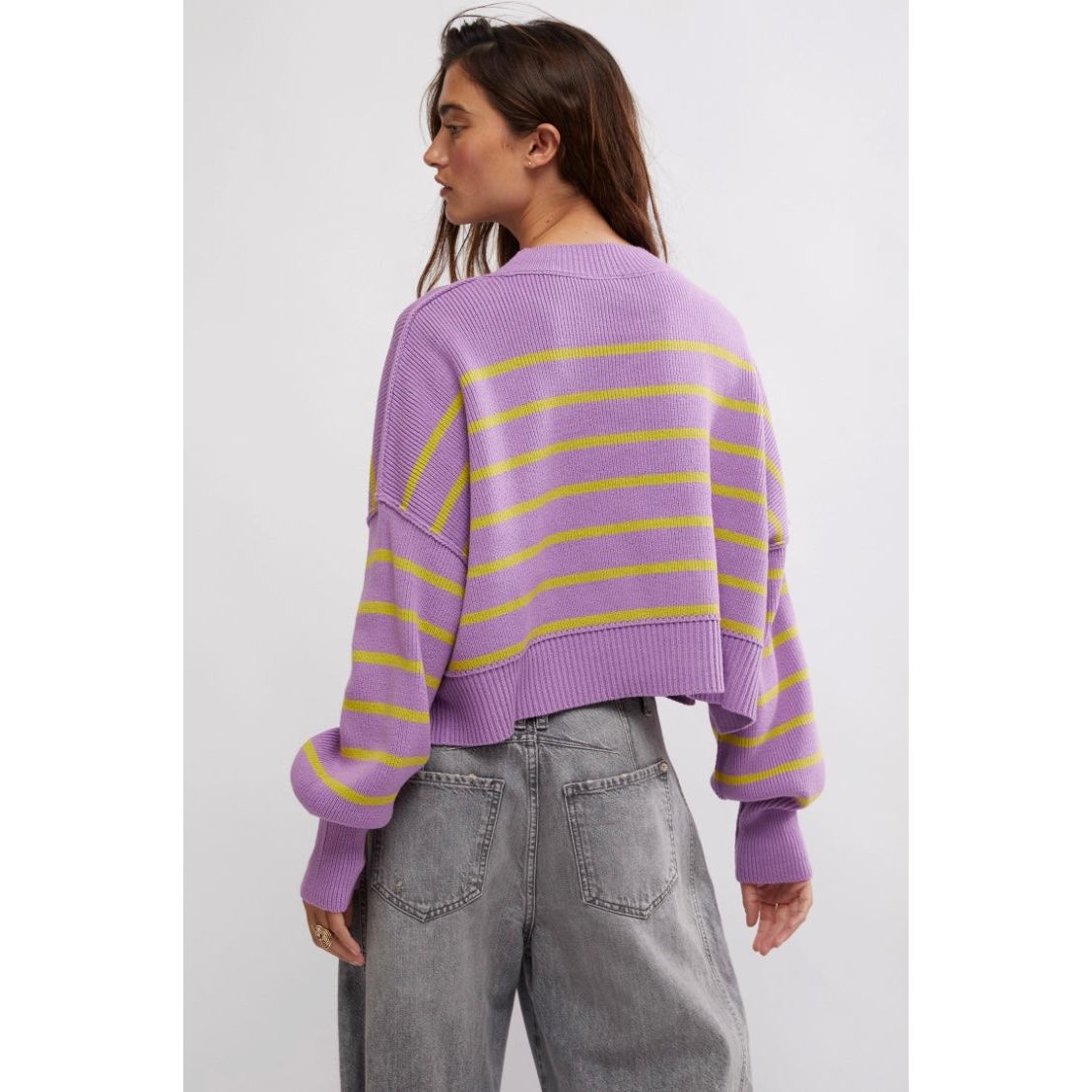 Free People - Easy Street Crop in Iris Orchid Combo