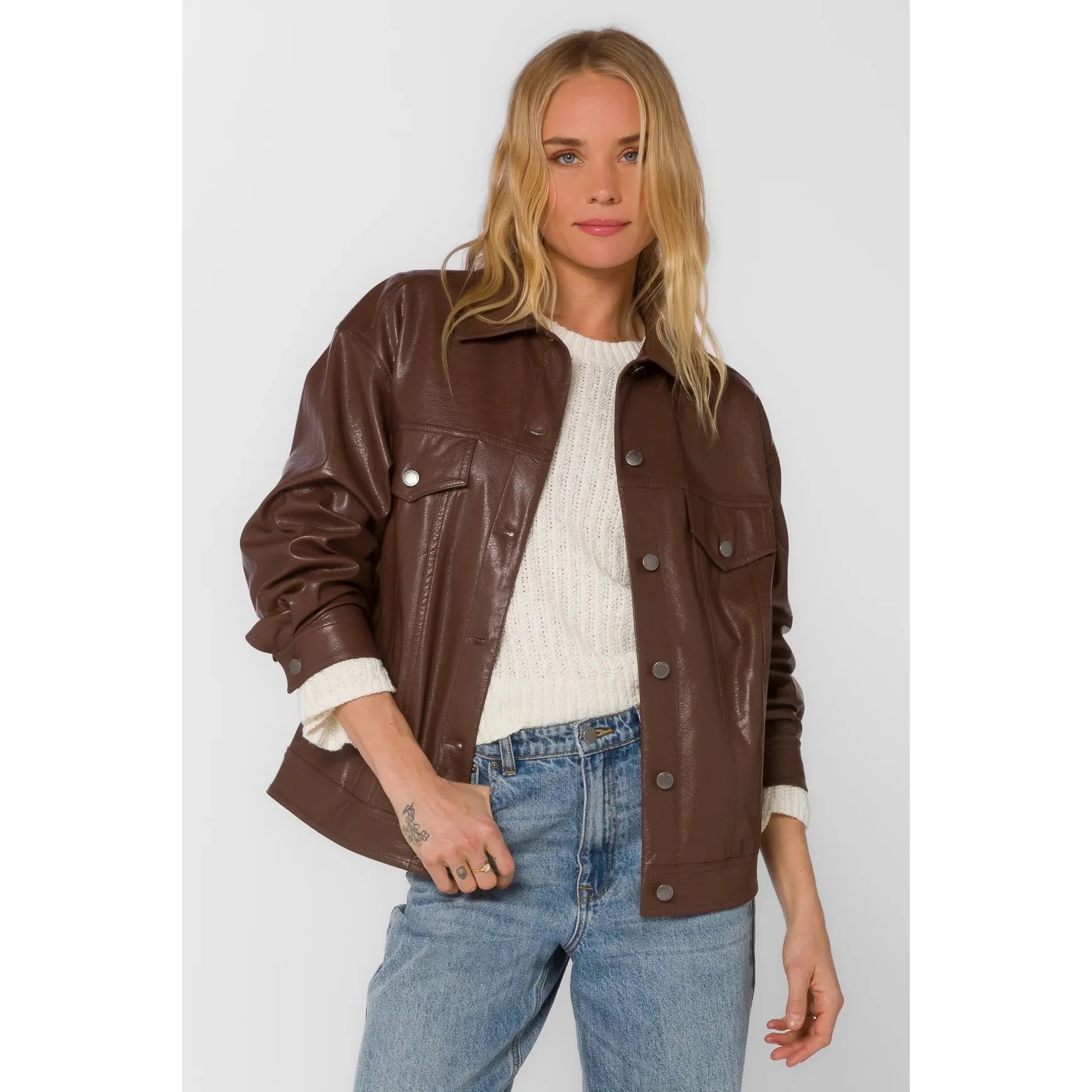 Velvet Heart - Echo Jacket in Yogi Brown
