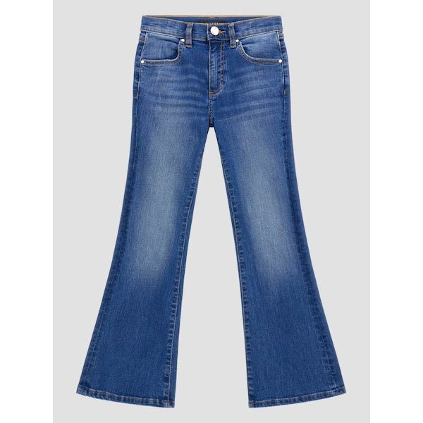Guess - Girls Stretch Denim Flare in Mid Lily Wash