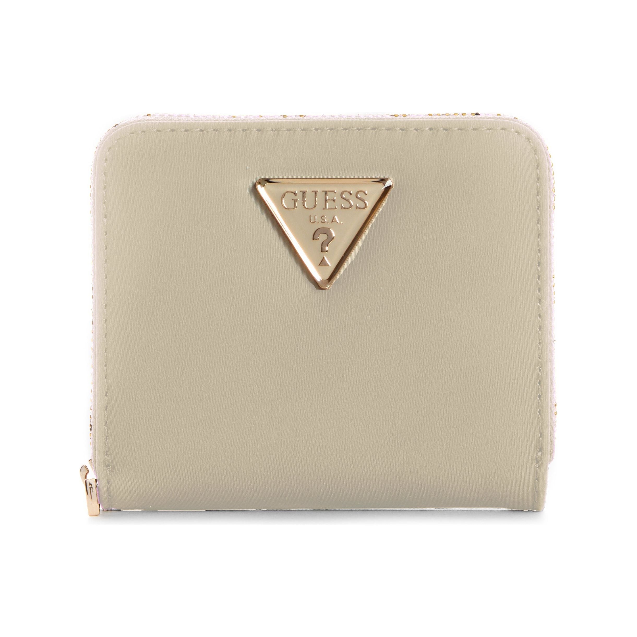 Guess - Eco Gemma Zip Around Wallet in Taupe