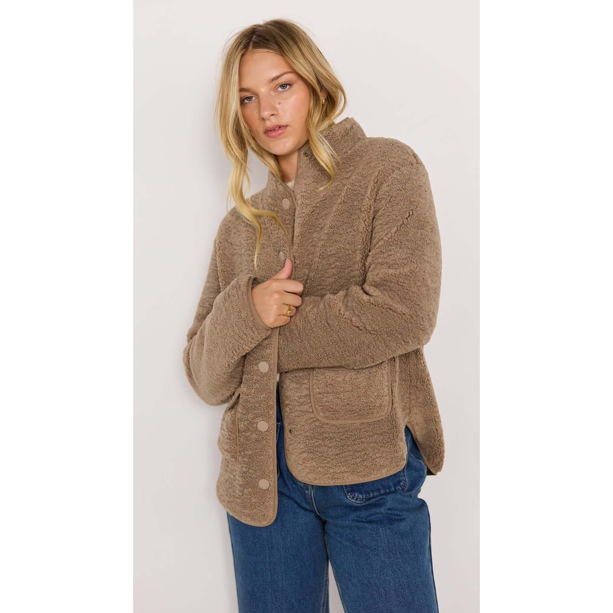 Mink Pink - Emma Sherpa Jacket