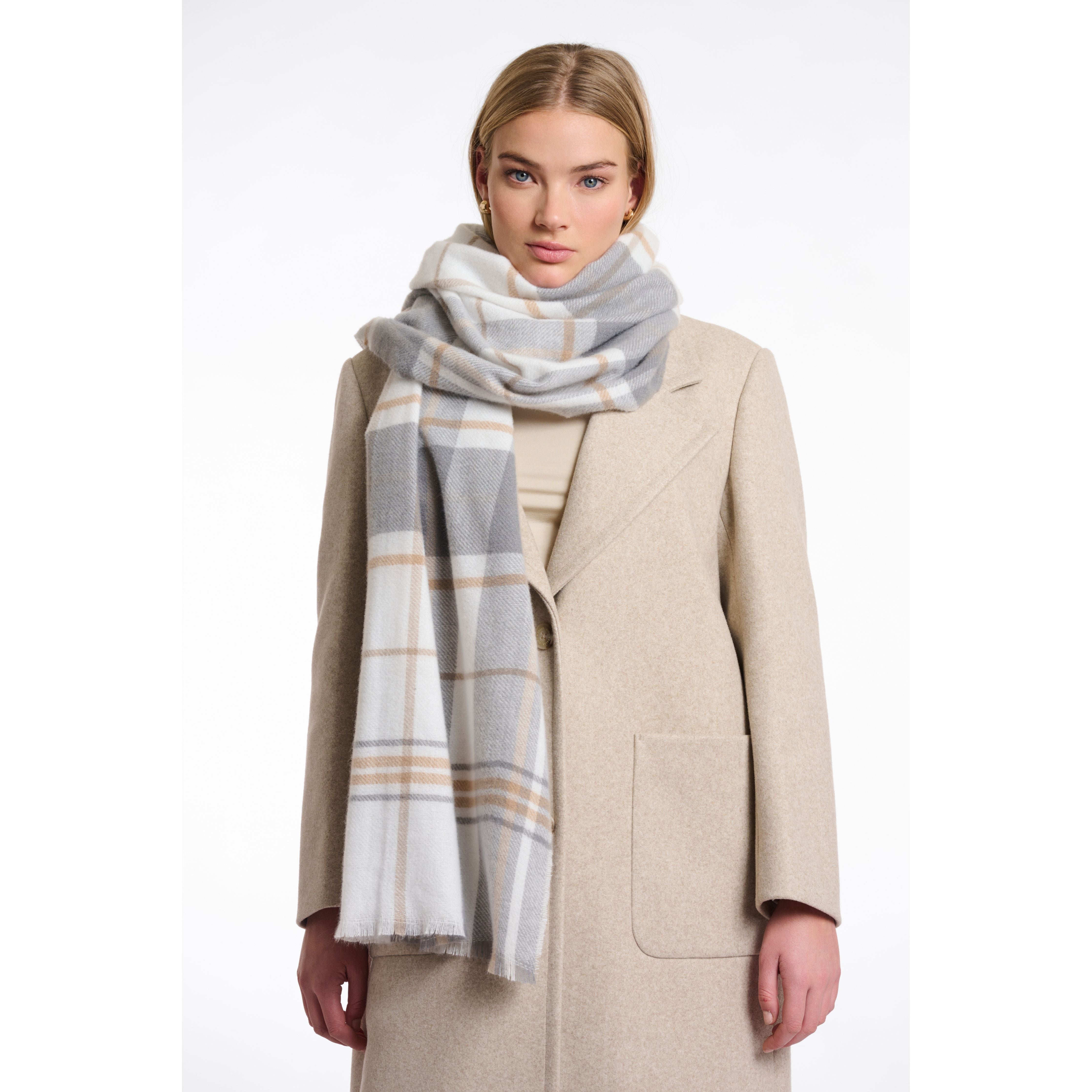 Rino & Pelle - Eunice Scarf in Grey Mix