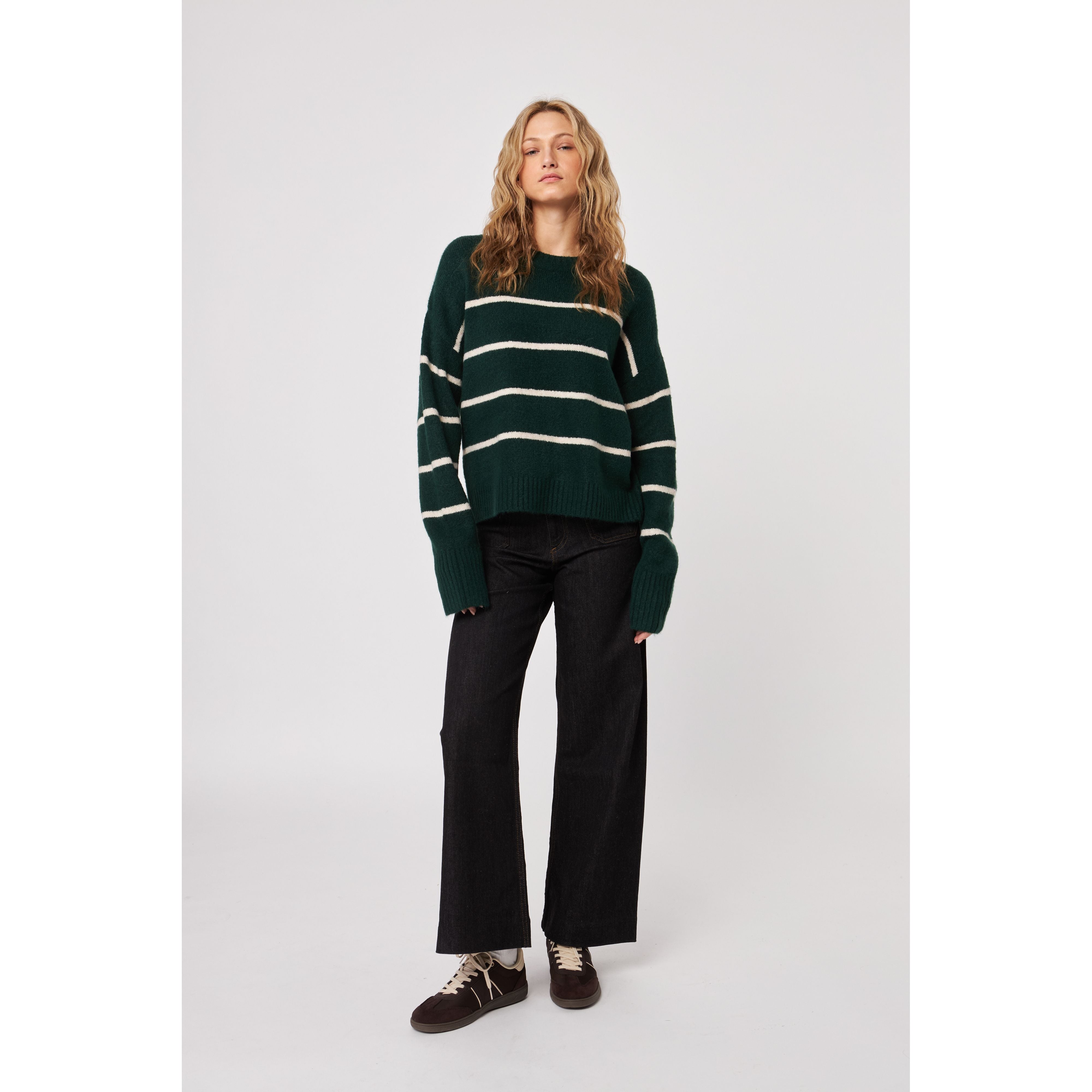 John & Jenn - Roscoe Sweater in Spruce