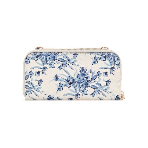 Guess - Bramina Crossbody Organizer in Blue Floral