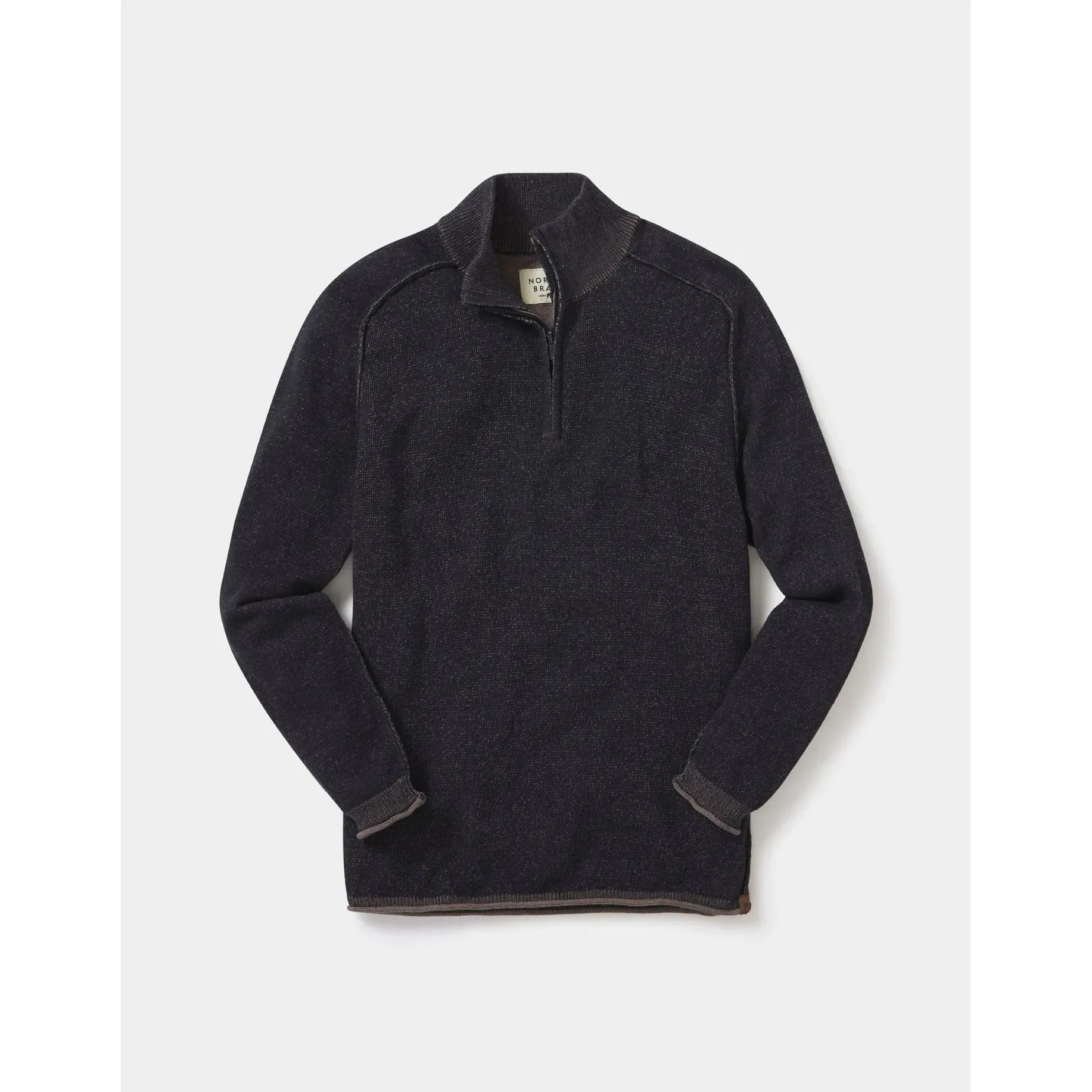 Normal Brand - Jimmy Quarter Zip in Navy