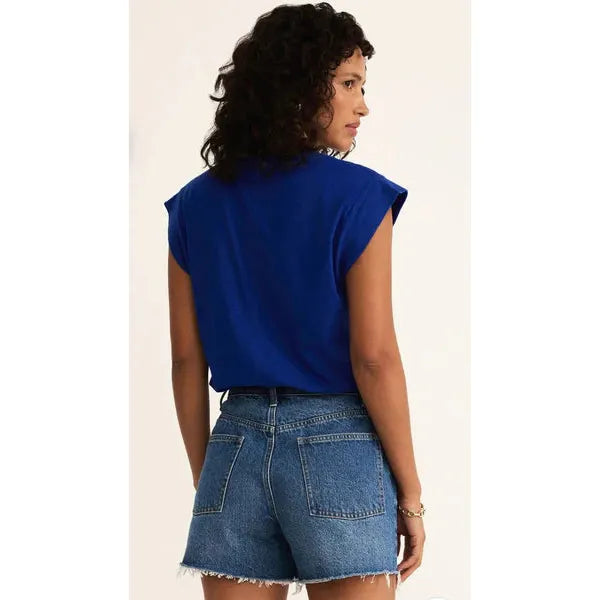 Z Supply - Camino Slub Top in Oceanside