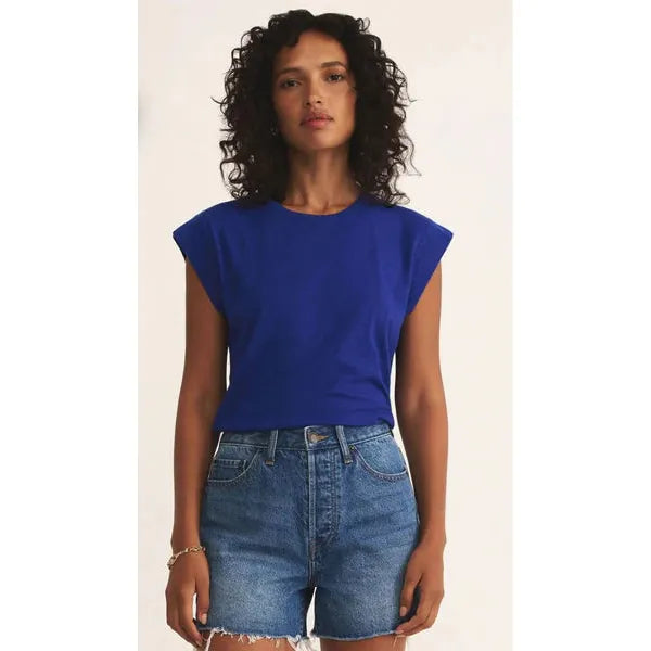 Z Supply - Camino Slub Top in Oceanside