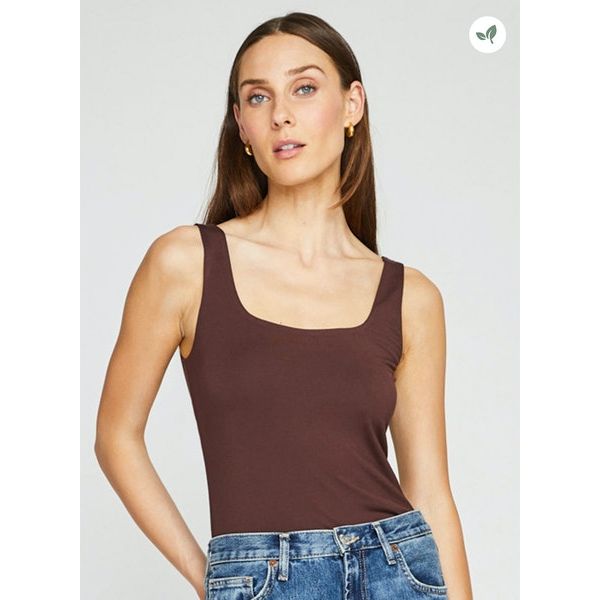 Gentle Fawn - Belize Tank Top in Chocolate