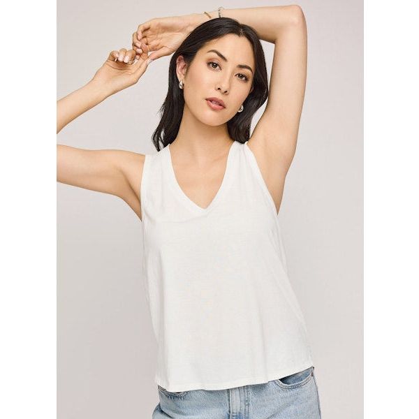 Gentle Fawn - Gisele Tank in White