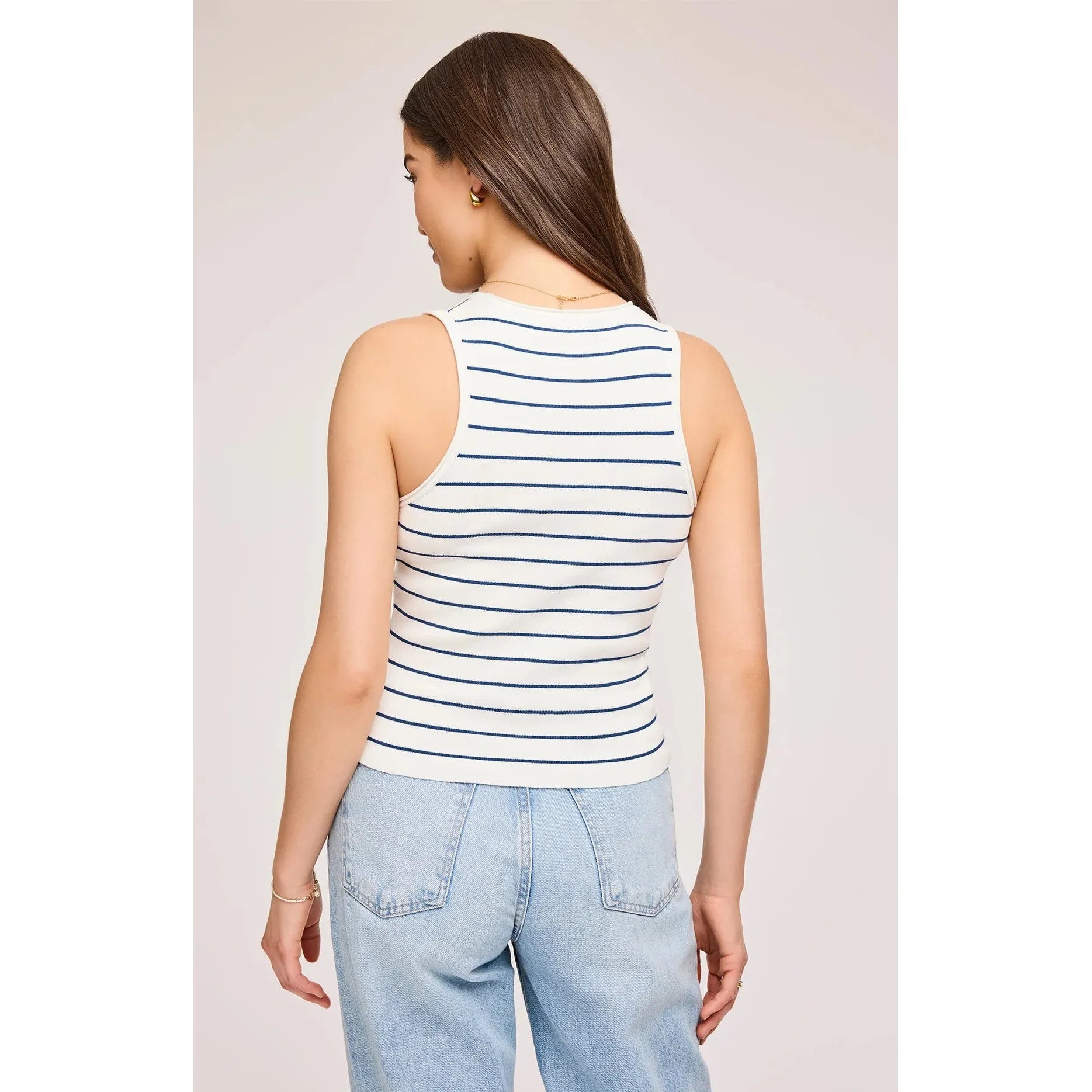 Gentle Fawn - Sierra Tank in Nautical Stripe