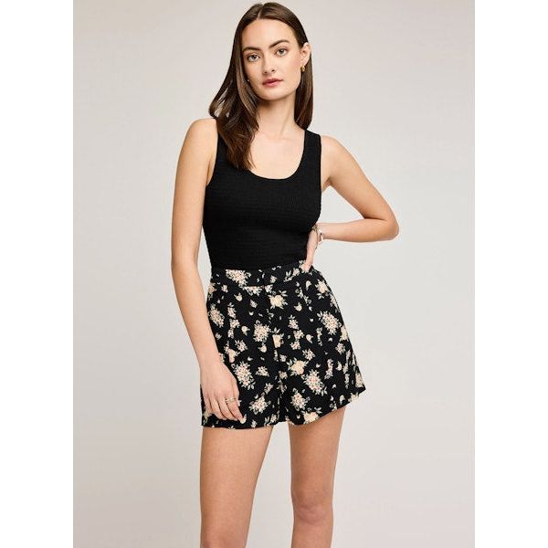 Gentle Fawn - Haven Short in Black Floral