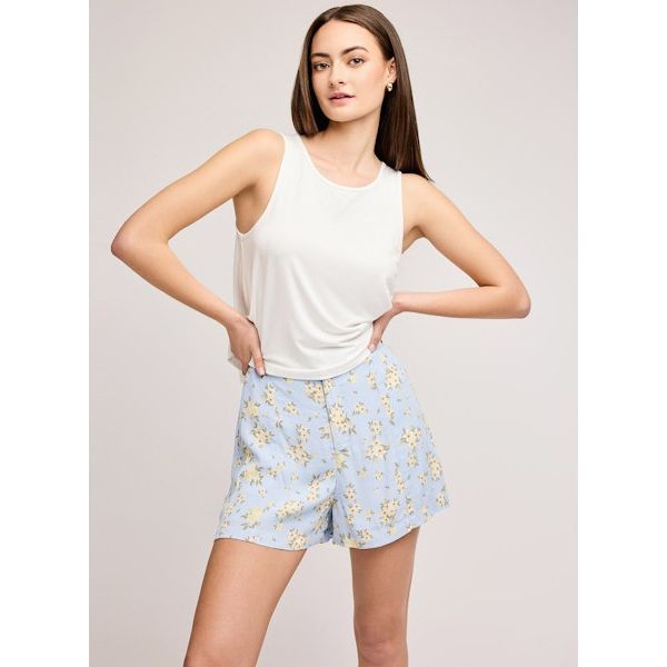 Gentle Fawn - Haven Short in Sky Floral