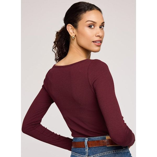 Gentle Fawn - Ingrid Long Sleeve in Merlot