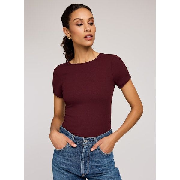 Gentle Fawn - Shania Short Sleeve in Merlot