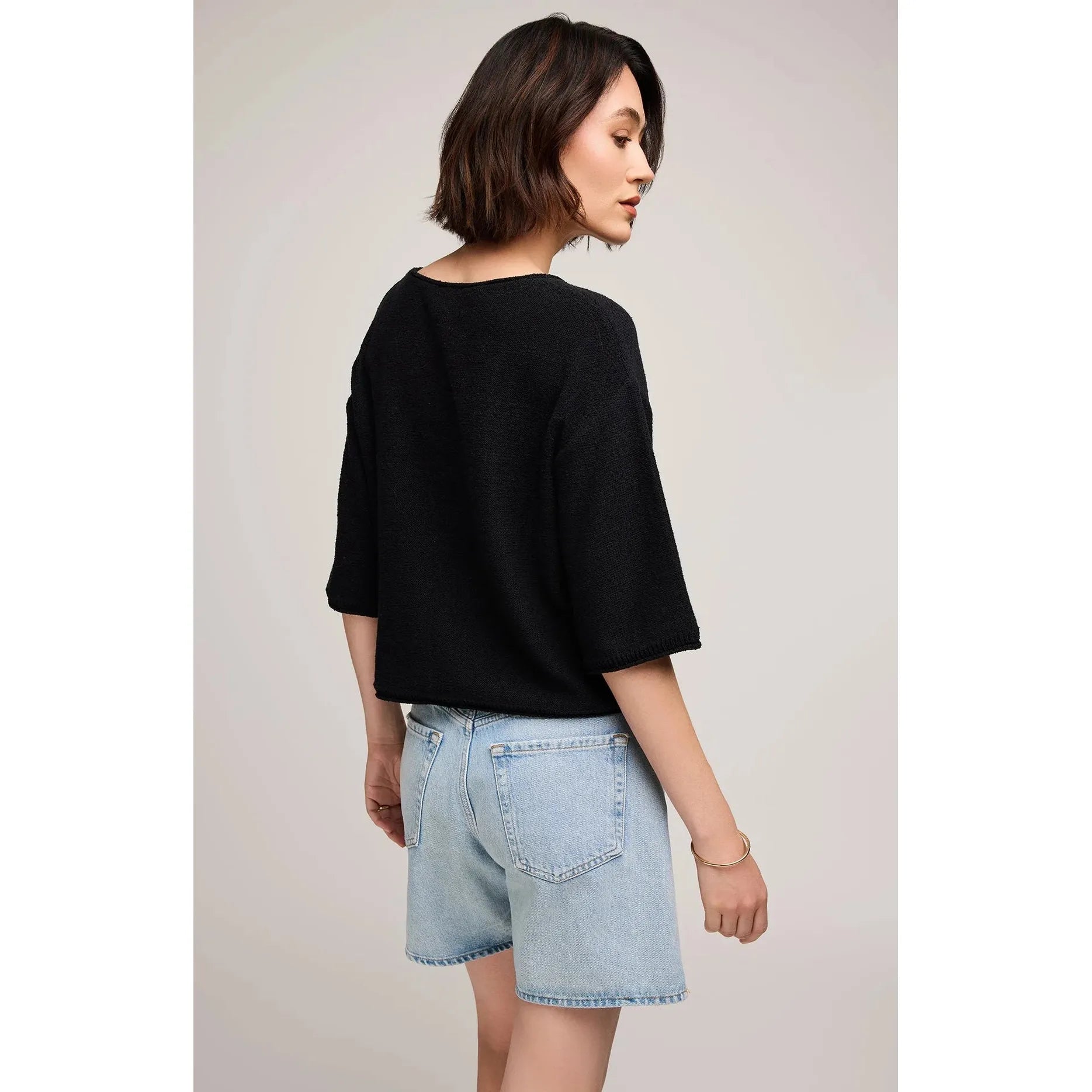 Gentle Fawn - Kerrigan Knit Sweater in Black