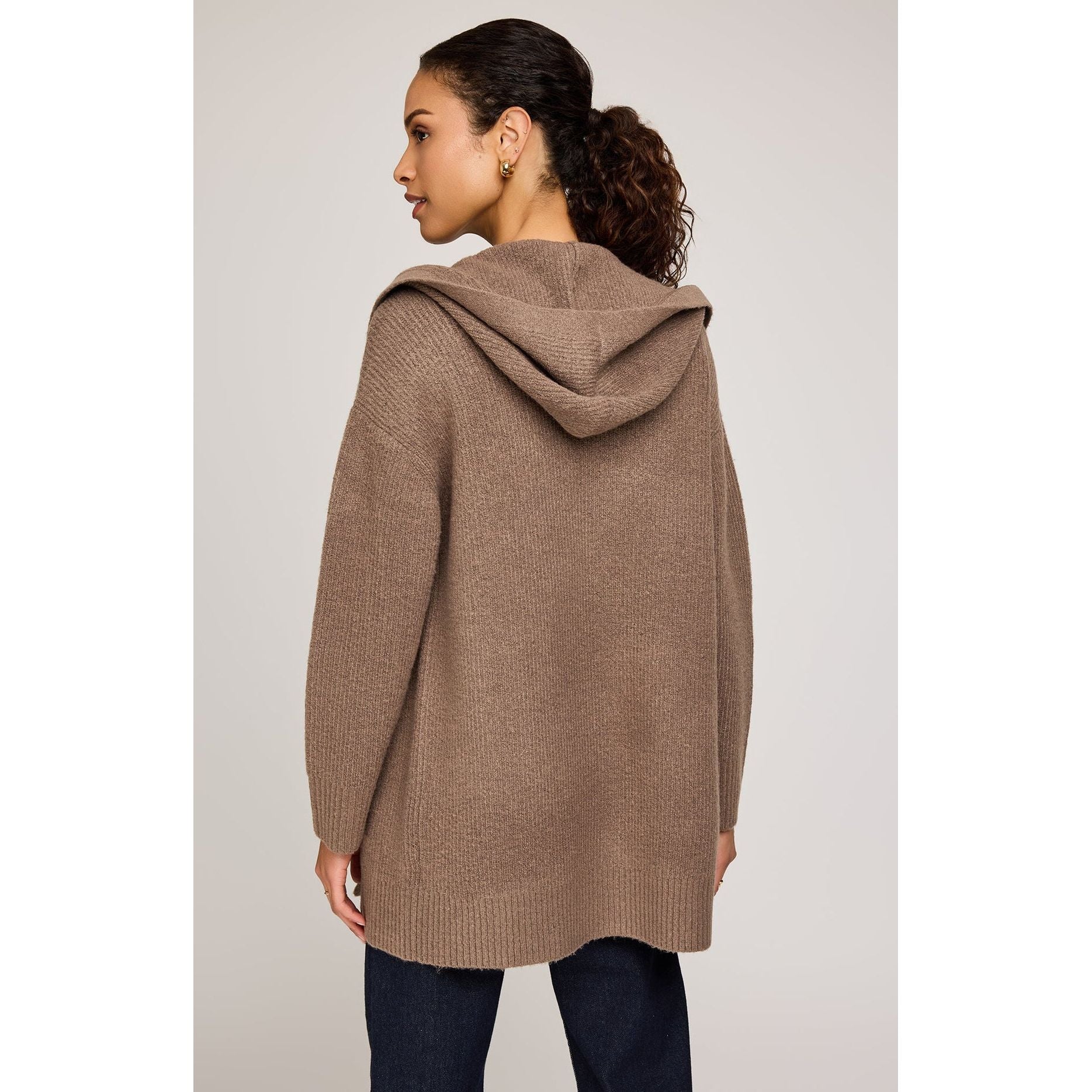 Gentle Fawn - Ilana Cardigan in Heather Bark