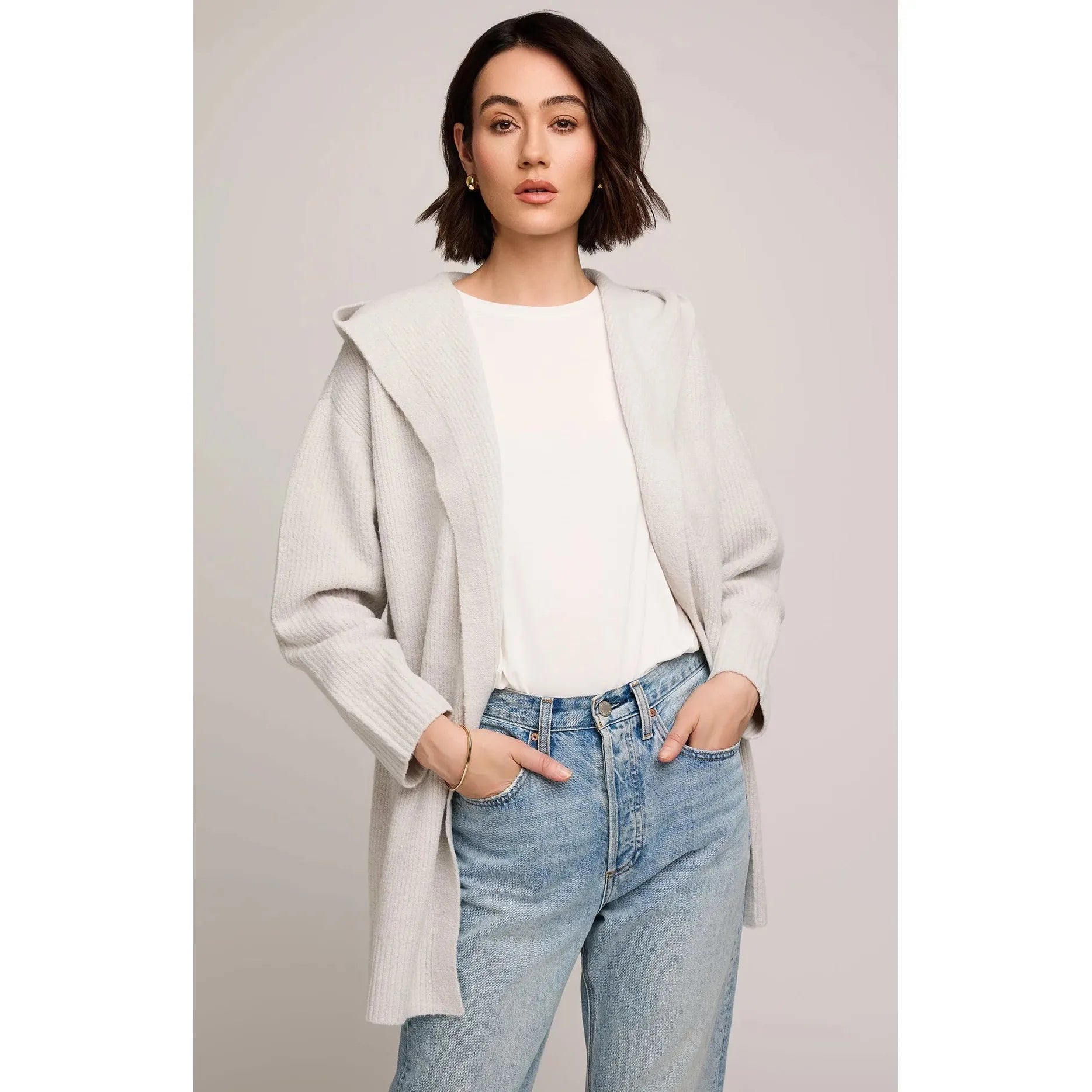 Gentle Fawn - Ilana Cardigan in Heather Birch