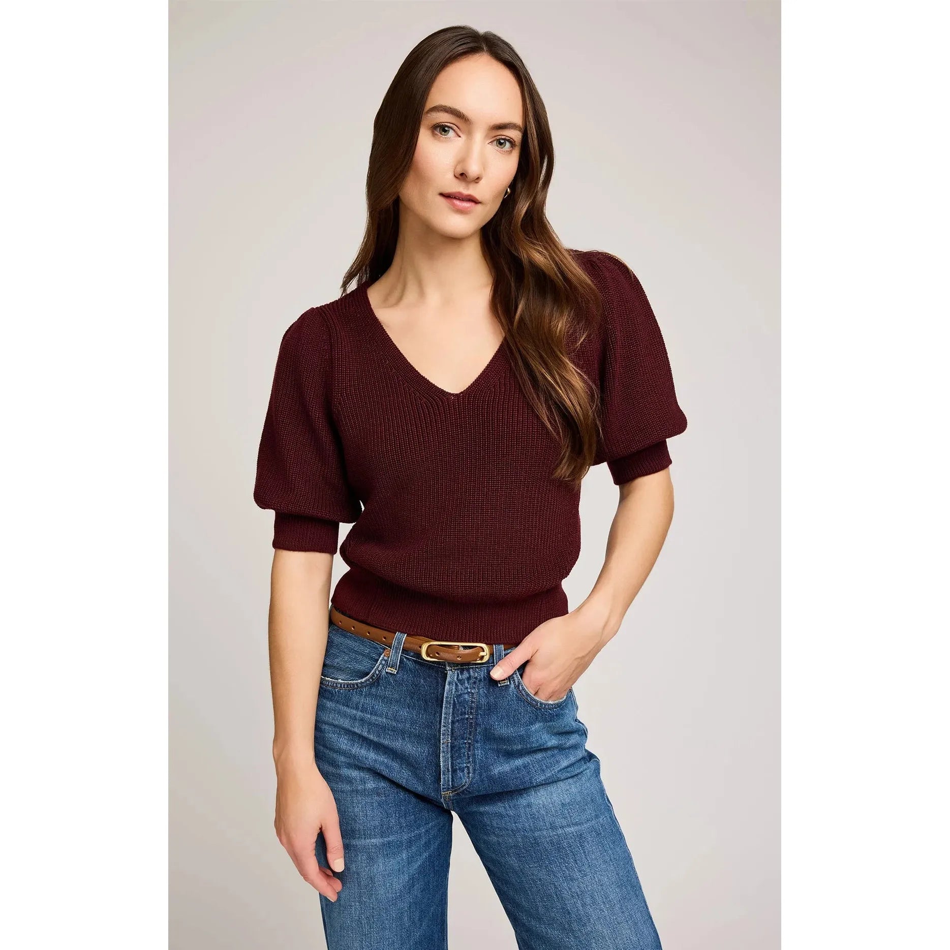 Gentle Fawn - Phoebe Sweater in Merlot