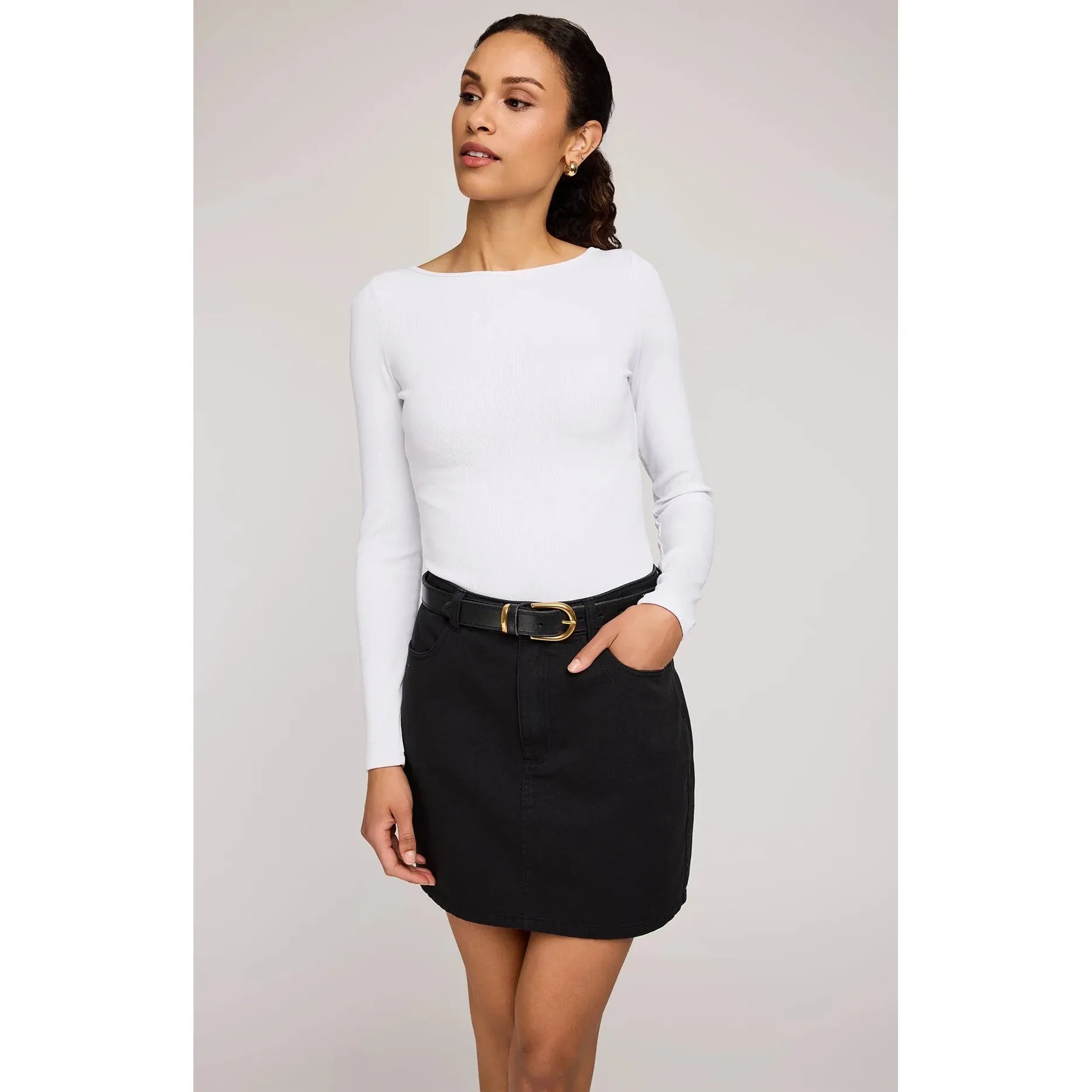 Gentle Fawn - Thea Skirt in Washed Black