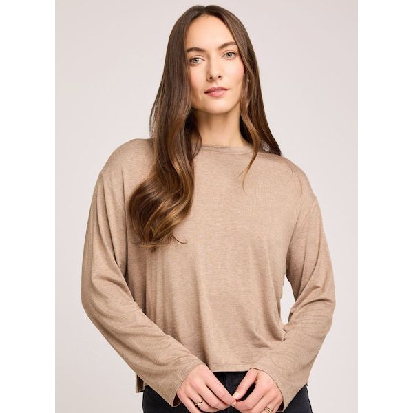 Gentle Fawn - Indy Top in Heather Khaki