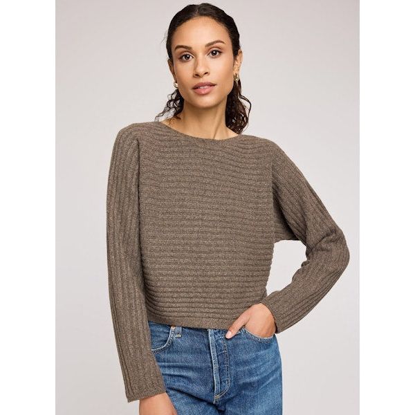 Gentle Fawn - Niko Sweater in Heather Umber