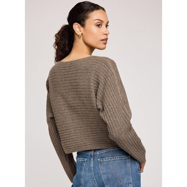 Gentle Fawn - Niko Sweater in Heather Umber