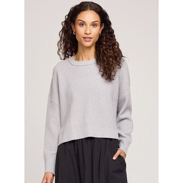 Gentle Fawn - Axel Sweater in Heather Ash