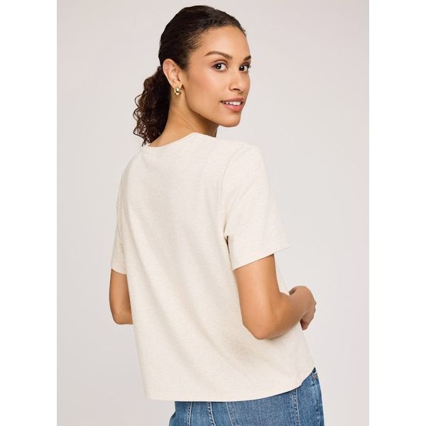 Gentle Fawn - Christine Tee in Heather Oat