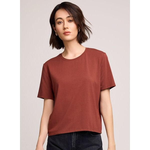 Gentle Fawn - Christine Tee in Mahogany