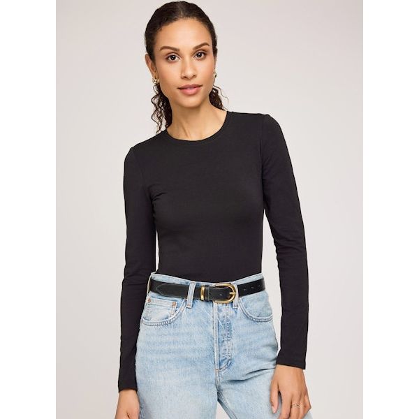 Gentle Fawn - Daphne Long Sleeve in Black
