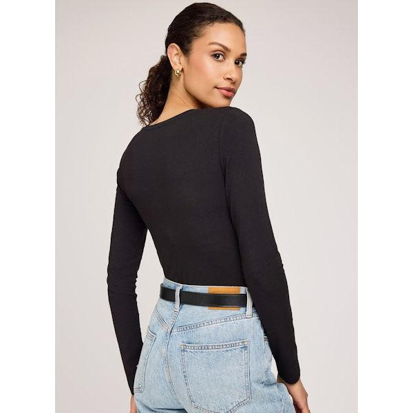 Gentle Fawn - Daphne Long Sleeve in Black