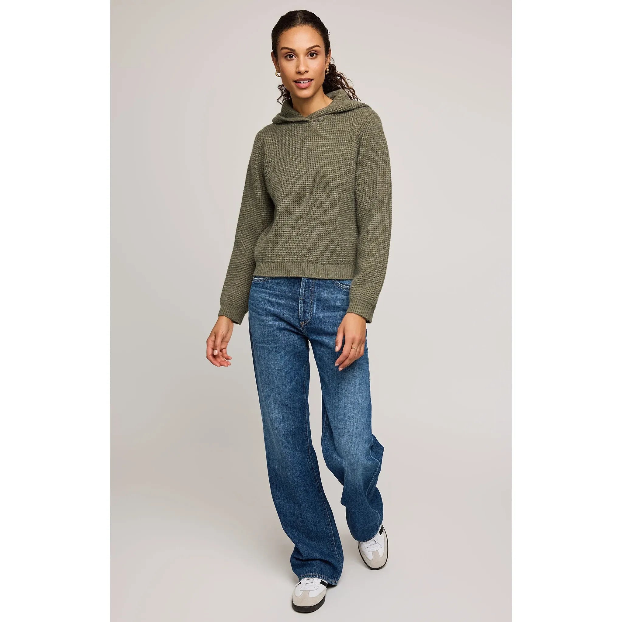 Gentle Fawn - Jessica Pullover in Heather Moss