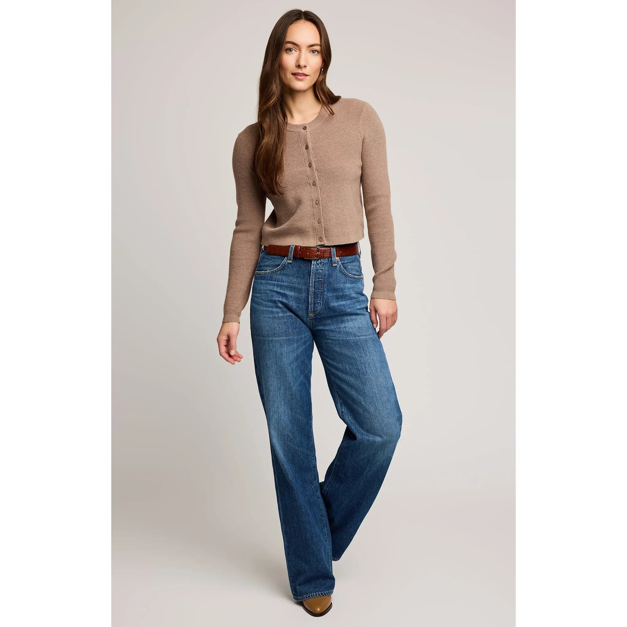 Gentle Fawn -  Mirabelle Cardigan in Heather Hazelwood