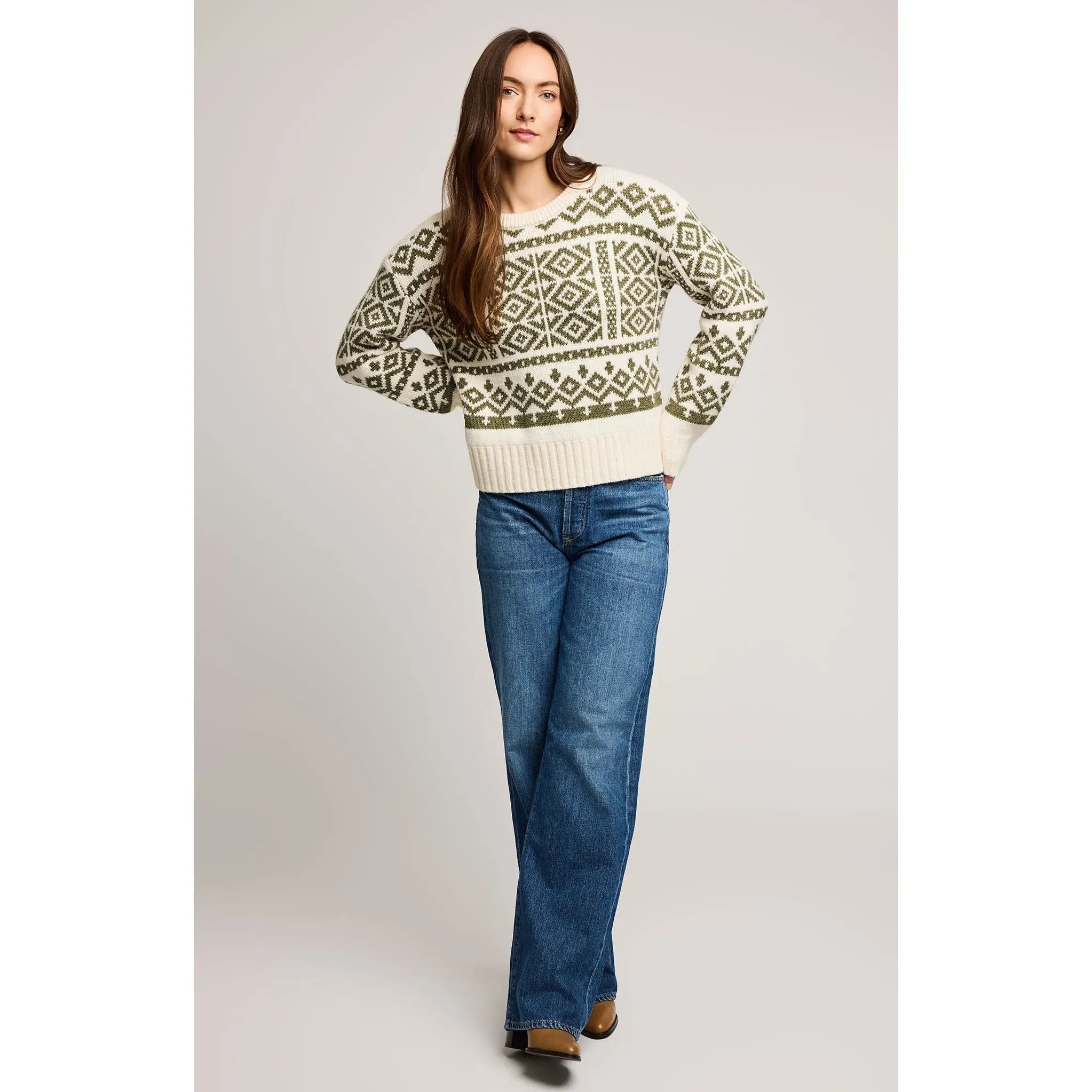 Gentle Fawn -  Cypress in Heather Moss